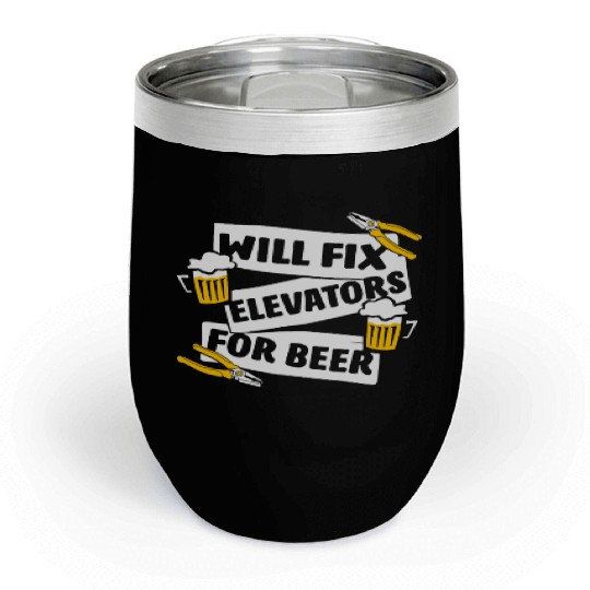 Will Fix Elevators For Beer Inspector Elevator Chill Wine Tumblers