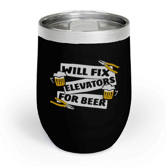 Will Fix Elevators For Beer Inspector Elevator Chill Wine Tumblers