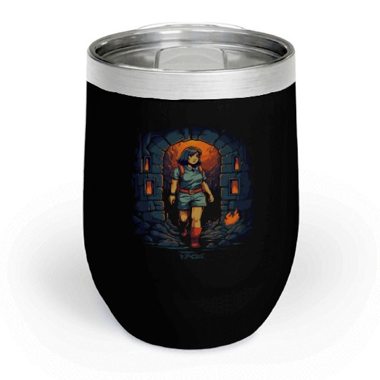 Explore the Dungeon with Dora Chill Wine Tumblers