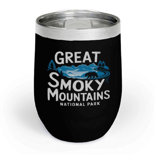 Great smoky mountains national park. Chill Wine Tumblers