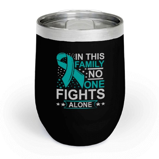 Wellness Collection - Family, No-one Fights Alone Chill Wine Tumblers