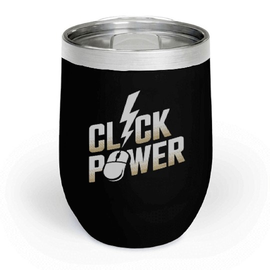 Click Power Cyber Monday Shopping Force Chill Wine Tumblers