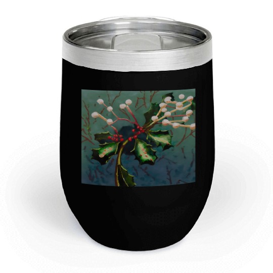 Your mistletoe Chill Wine Tumblers