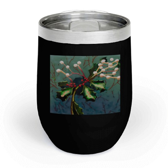 Your mistletoe Chill Wine Tumblers