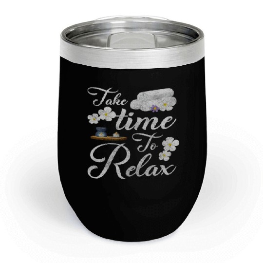 Wellness Vacation Healthy Youth Chill Wine Tumblers