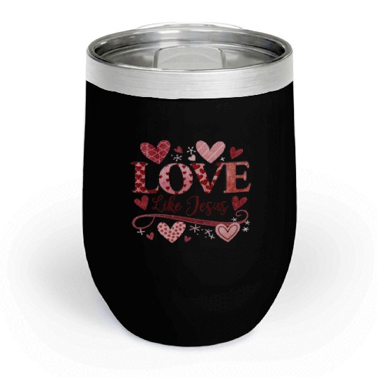 Valentines Day, Valentine Retro Chill Wine Tumblers