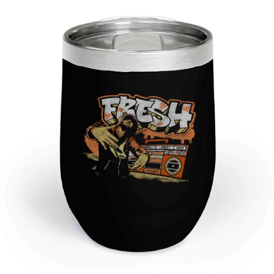 Spray Can Subway Streetwear Striking Chill Wine Tumblers