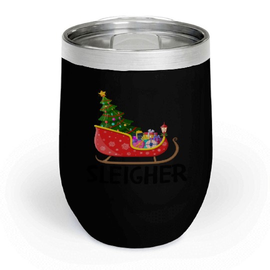 Sleigher Chill Wine Tumblers