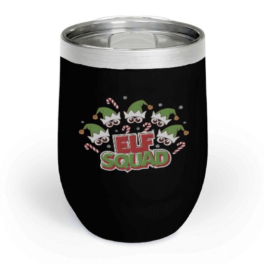 Elf Squad Chill Wine Tumblers
