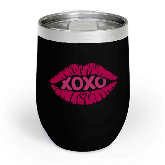 XOXO Valentine Sublimation Chill Wine Tumblers