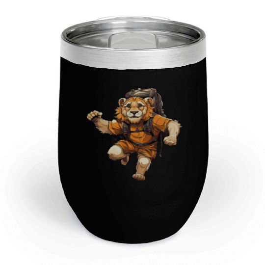 Lion Hiking / Mountaineering Lion Chill Wine Tumblers