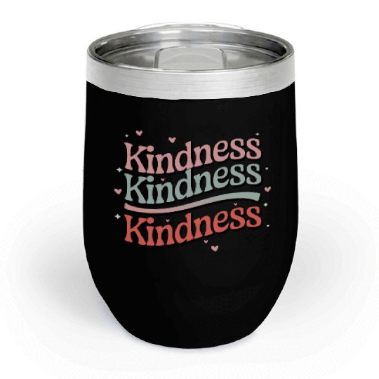 Kindness in Pastels - Spread the Love Chill Wine Tumblers