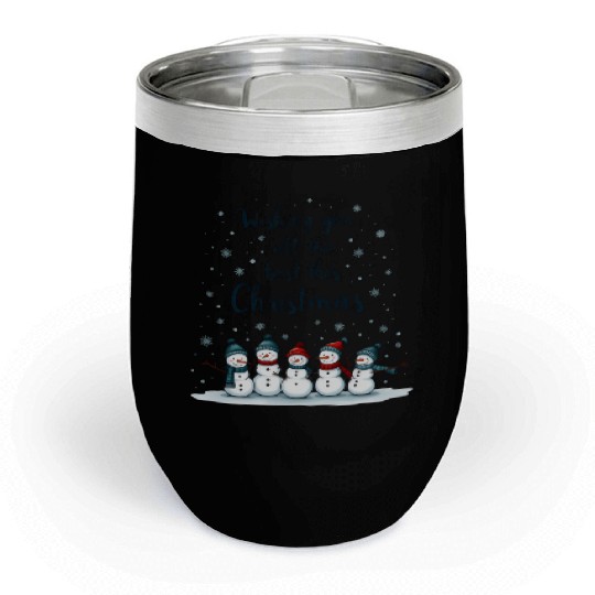 Wishing you all the best this christmas Chill Wine Tumblers