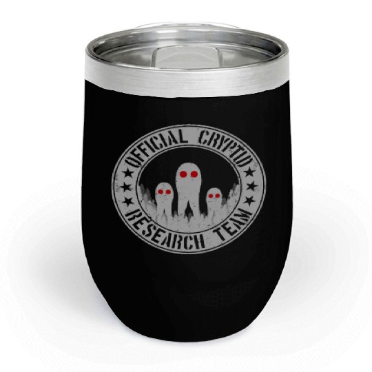 Cryptid Research Team Aliens Fresno Nightcrawlers Chill Wine Tumblers