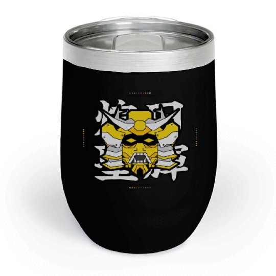 SEKMOLAI - Samurai Yellow Chill Wine Tumblers