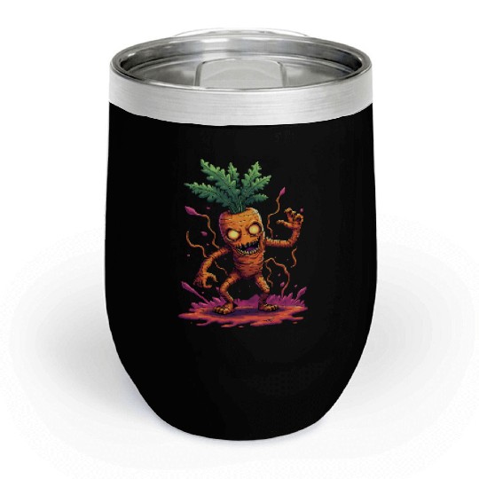 Carrot Monster Chill Wine Tumblers