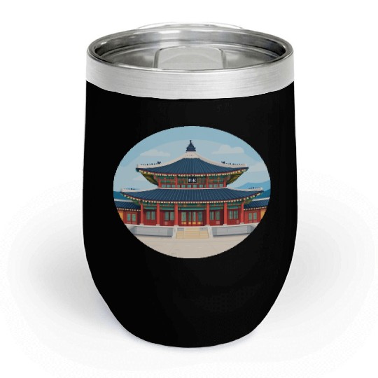 Old school Chinese kung fu Chill Wine Tumblers