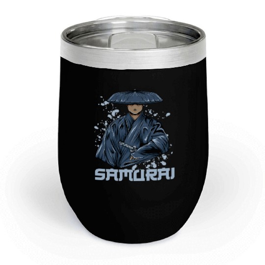 Samurai warriors Chill Wine Tumblers