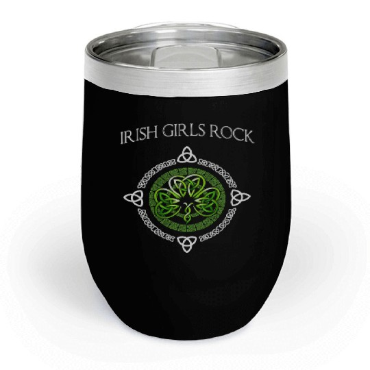 Irish Girls Rock Chill Wine Tumblers