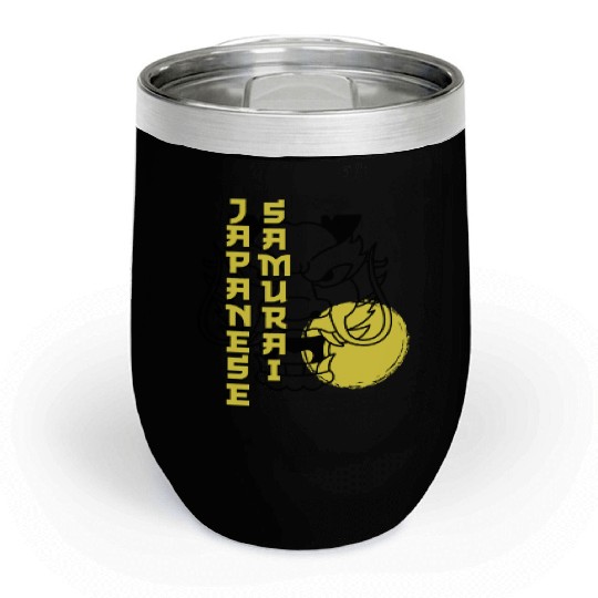 Japanese Samurai Chill Wine Tumblers