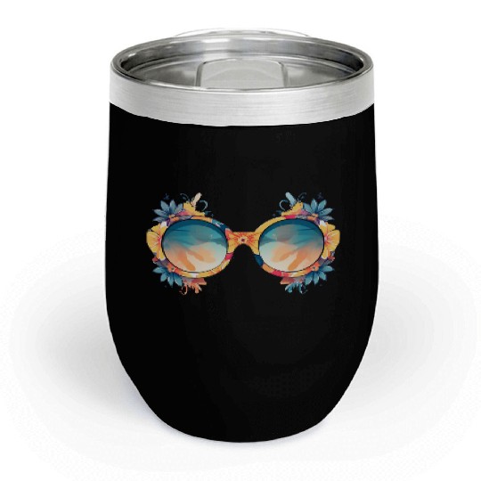 Retro Sublimation Clipart Chill Wine Tumblers
