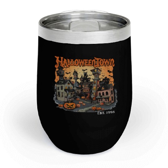 Halloween Town Chill Wine Tumblers