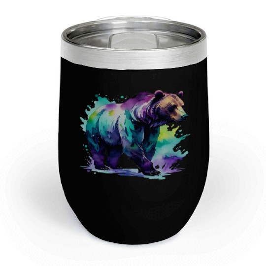 Arctic Chill - Bear Chill Wine Tumblers