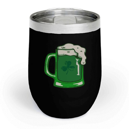 Green Beer Chill Wine Tumblers