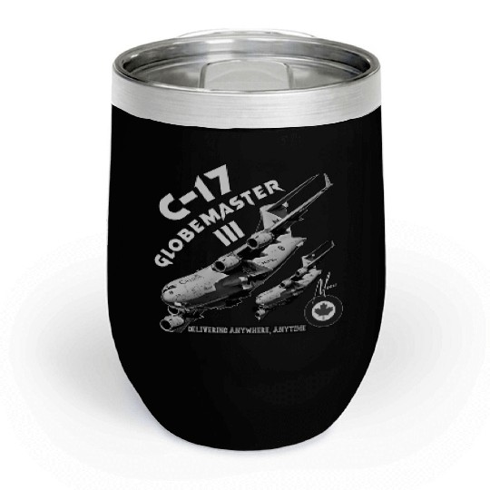 Royal Canadian Air Force C-17 Globemaster Chill Wine Tumblers