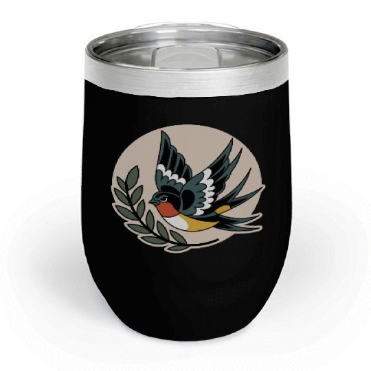 Angry Bird Chill Wine Tumblers