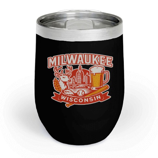 Milwaukee Wisconsin Chill Wine Tumblers