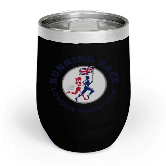London Marathon Chill Wine Tumblers