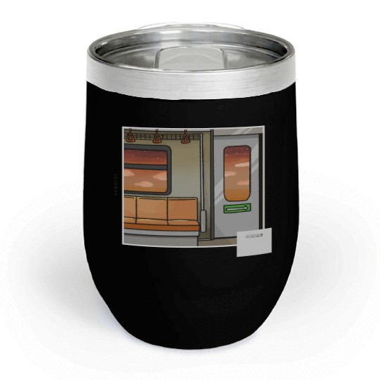 Nowhere Train Urban Style Chill Wine Tumblers
