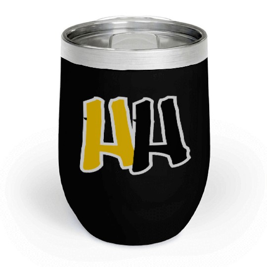 HH Logo – Modern Graffiti Style Chill Wine Tumblers