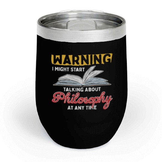 Talking About Philosophy Philosopher Design Chill Wine Tumblers
