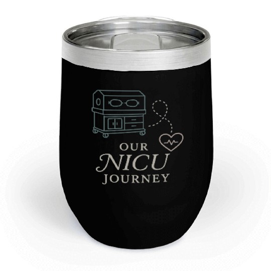 NICU Parent Pride Preemie Warrior Neonatal Chill Wine Tumblers