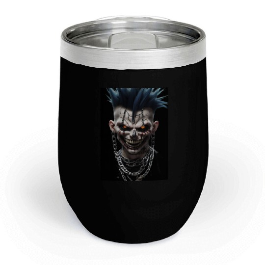 Horror Head Chill Wine Tumblers