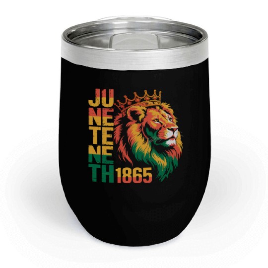 Juneteenth 1865 Chill Wine Tumblers