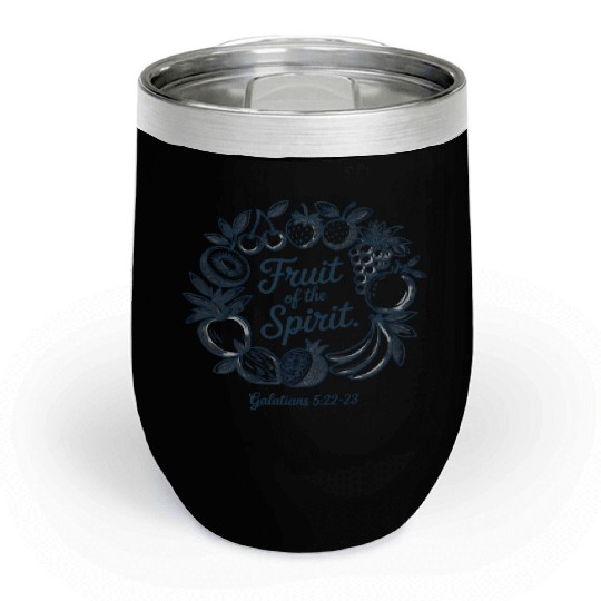 Fruit of the Spirit Christian Summer Chill Wine Tumblers