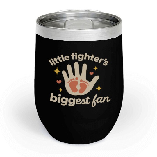 NICU Sibling Preemie Big Brother Big Sister Chill Wine Tumblers