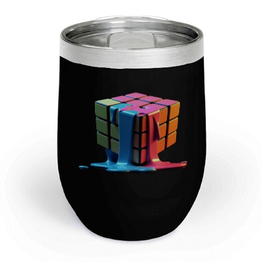 Rubiks Cube Chill Wine Tumblers