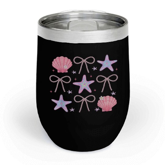 Under the Sea Sparkle Chill Wine Tumblers