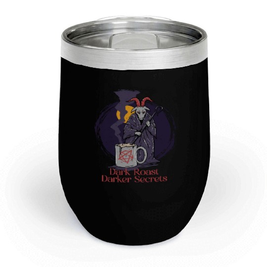 Occult Demonology Tarot Coffee Chill Wine Tumblers