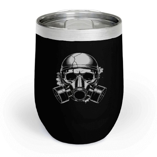Toxic Skull – Apocalypse Style Chill Wine Tumblers