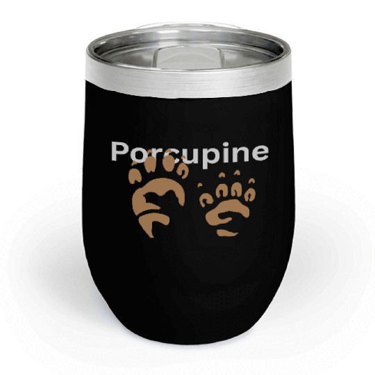 Paraguine Paw Prints Animal Design Chill Wine Tumblers