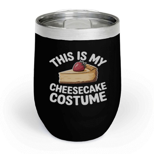 Strawberry Cheesecake Costume Design Chill Wine Tumblers