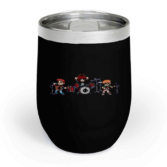 Scott Pilgrim Band Chill Wine Tumblers