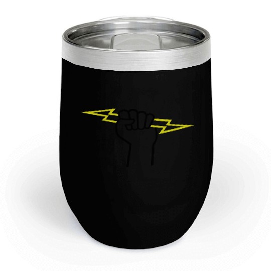 Zeus VECTOR TWO COLOR Chill Wine Tumblers