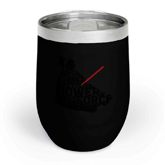 Darth Vader in quotes Chill Wine Tumblers