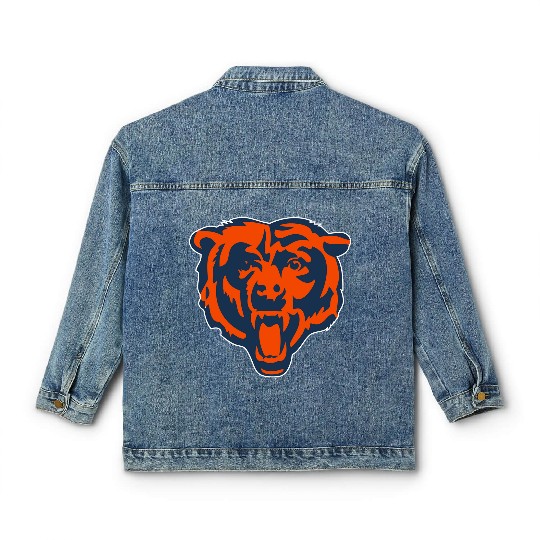 Chicago Bears Classic Women's Denim Jackets, Chicago Bears Chicago Bears Chicago Bears Chicago Bears Chicago Bears Chicago Bears